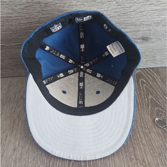Indianapolis Colts NFL Blue Fitted Cap Hat  6 3/8 - Picture 5 of 6